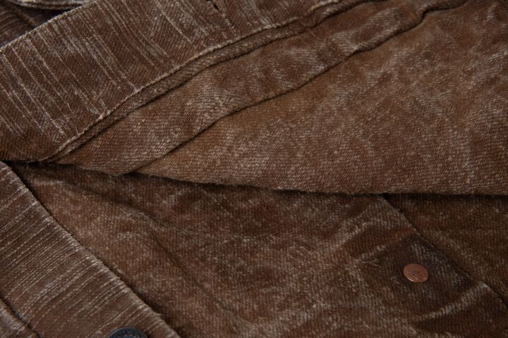 【Pre-Order】D4667 15oz GL3 Hand-Dyed Kakishibu-zome Denim Jacket,, medium image number 4