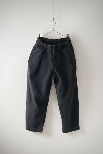245PT08 Sashiko / W-Tuck Pants (SUMI+INDIGO),SUMI + INDIGO, small image number 2