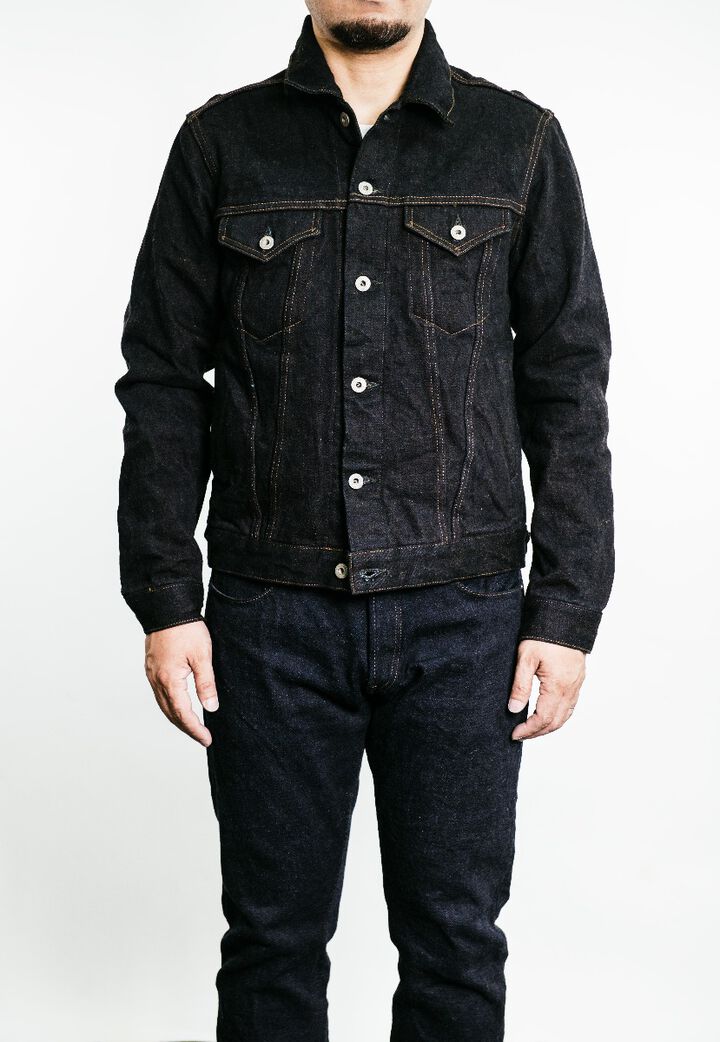 ONI-02527P-OZR 20OZ SECRET DENIM 3RD TYPE JACKET WITH HANDWARMERS-36,, medium image number 0