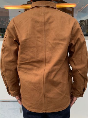 F2448 HEAVY COTTON TWILL HUNTING JACKET,KHAKI, small image number 4