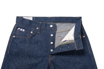 SD-808 15oz Natural Indigo Relax Tapered -One Wash-30,, small image number 2