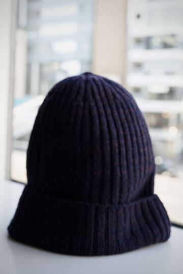 244AC16 Hand Spun Cotton / Knit Cap,CHARCOAL, small image number 11