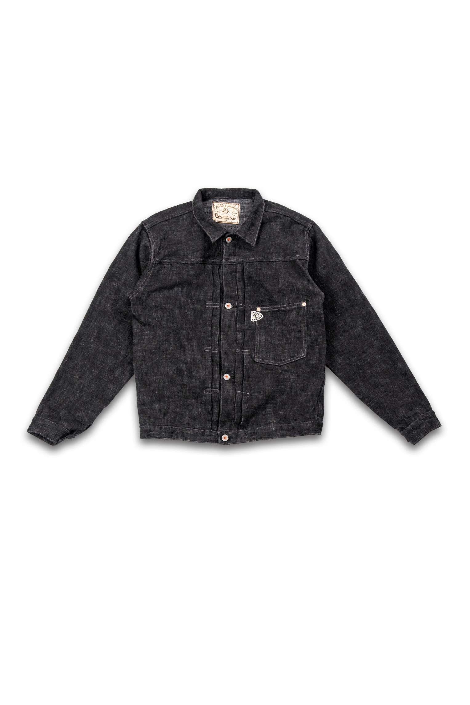 25ss Midorikawa SILK DENIM JACKET INDIGO Jackets | Denimio | The