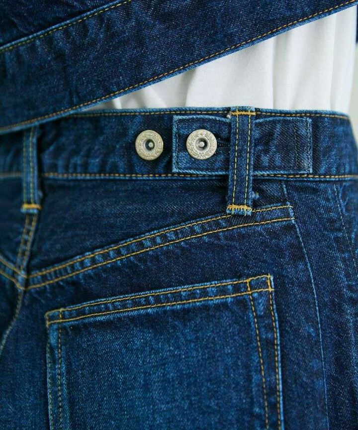 STPT6003 11.5oz PANEL JEANS【WOMEN'S】,INDIGO, medium image number 16
