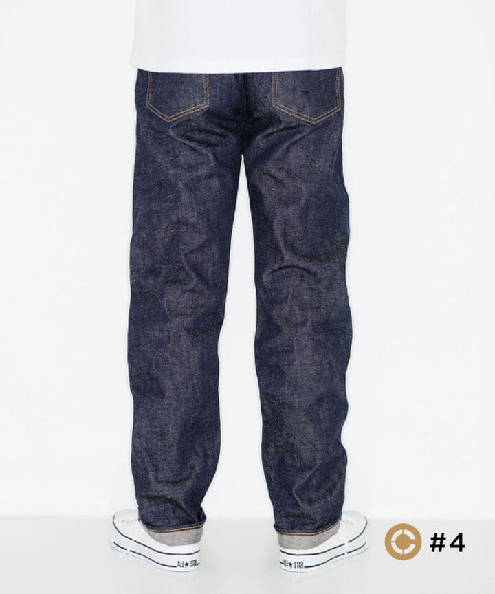 J404 CIRCLE  12.5oz African cotton vintage Selvedge classic straight(One washed),, medium image number 2