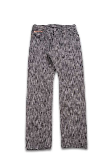 GZ-15SLSTSK-BKGY 15oz Kase Dyed Slim Jeans Black Gray,, small image number 2