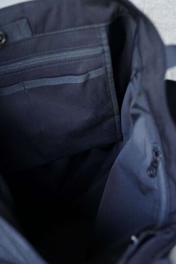 CAP709AC High Density Milcloth / Tuck Tote (BLACK),BLACK, small image number 3