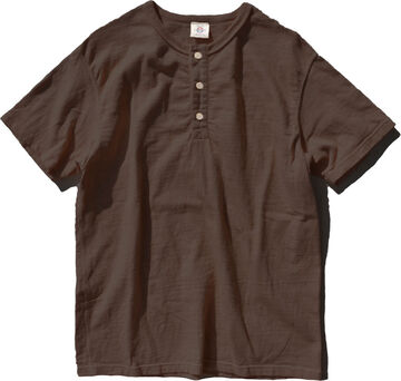 SJST-SC02 "Samurai Cotton Project" Henley Neck T-Shirt,LIGHT KURI, small image number 17