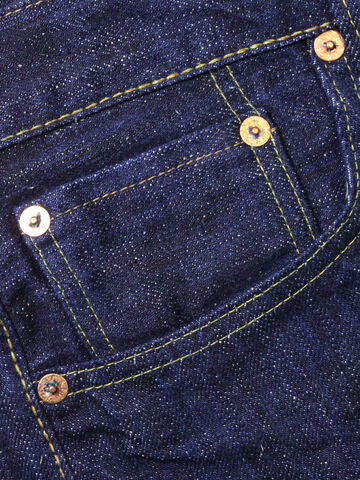 Sugar Cane SC40401 14oz Hawaiian Indigo Mixed Sugar Cane Denim,, small image number 4