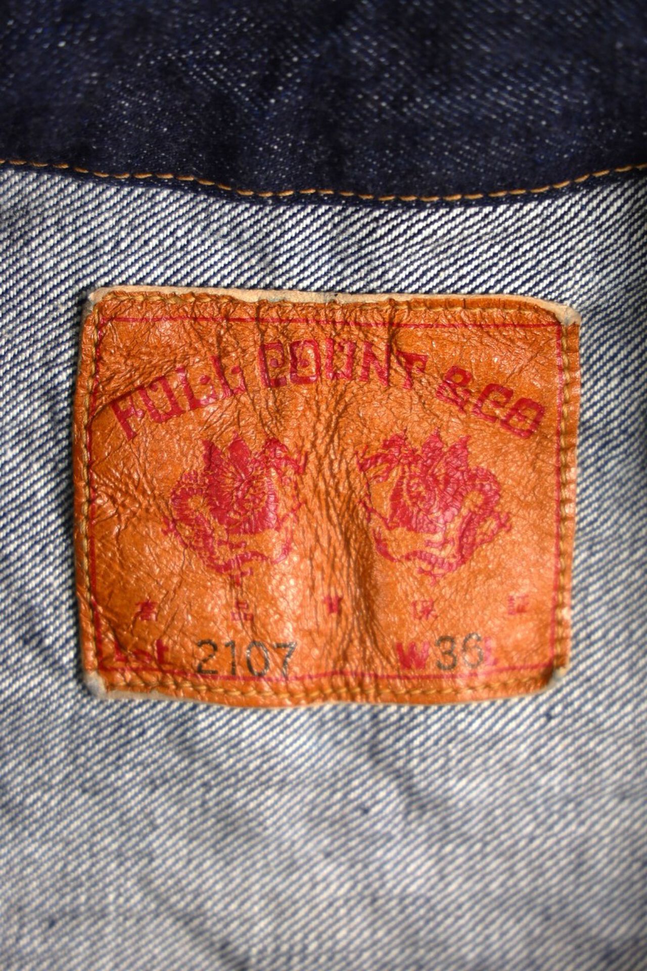 2107W-20 13.7oz Type 1 Denim Jacket (One Wash)