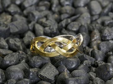 HYO-258 Braid Narrow Ring,, small image number 5