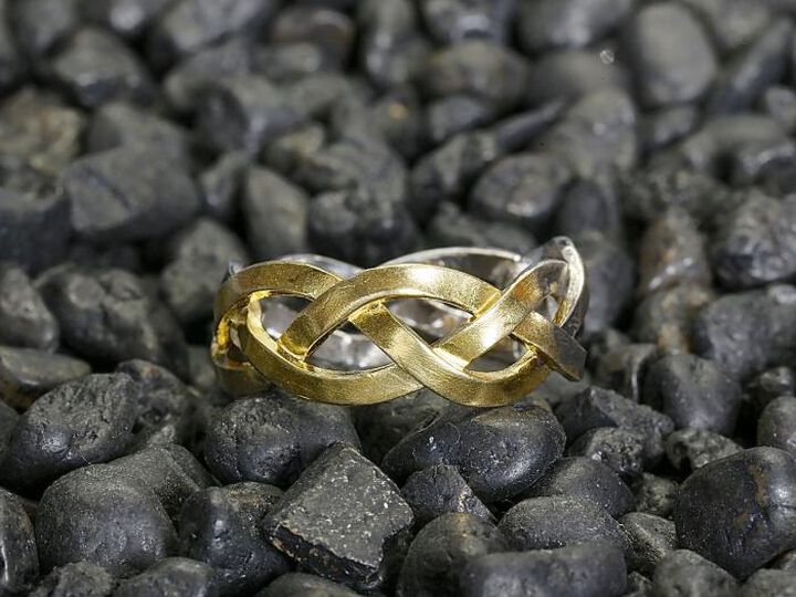 HYO-258 Braid Narrow Ring,, medium image number 5