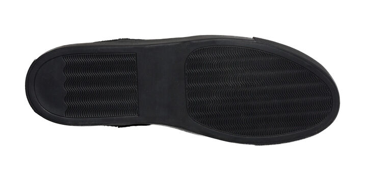 3753224 "LUKE" VELCRO LEATHER SNEAKER (BLACK) Size 41(26-27cm),, medium image number 4
