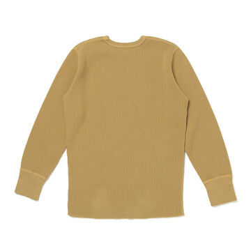 9936 Heavy thermal long-sleeved T-shirt-YELLOW-L,YELLOW, small image number 7