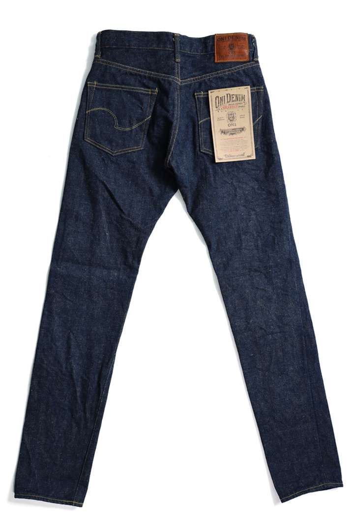 DENIMIO | ONI622ZR-ECRU 20oz Secret Denim Weft Ecru Relax Tapered