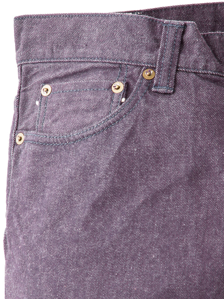 JB0411 10oz Dry Cotton Selvage Stretch Tapered (Purple),, medium image number 7