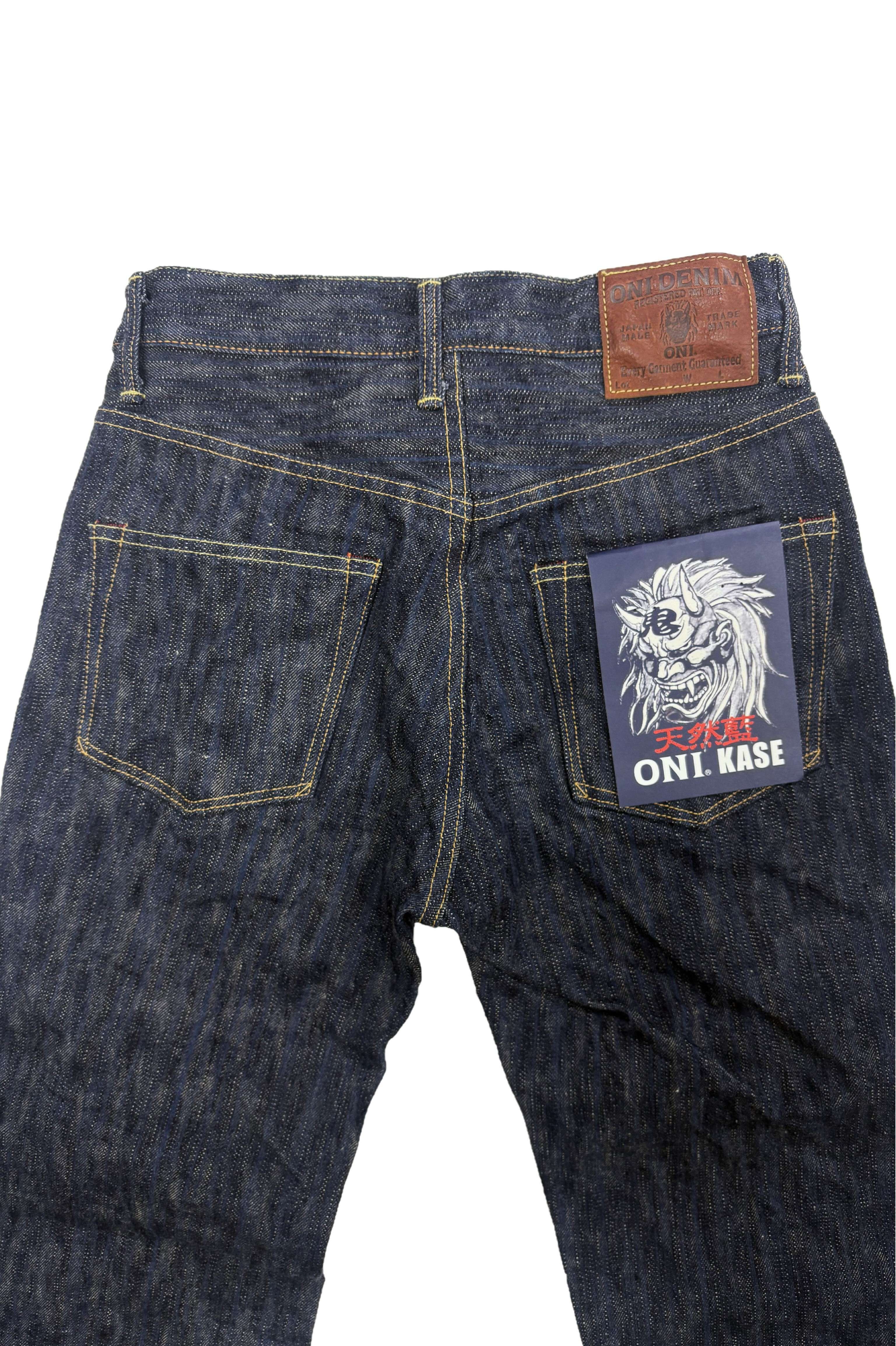 DENIMIO | ONI200-鬼KASE 16oz Natural Indigo ONIKASE Wide Straight