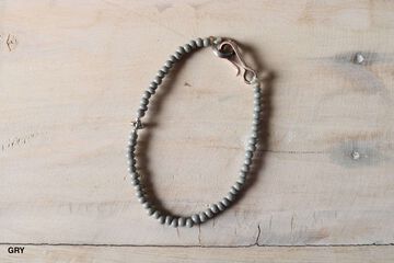 BR-8465 BEADS BRACELET (6COLORS),SAX, small image number 3