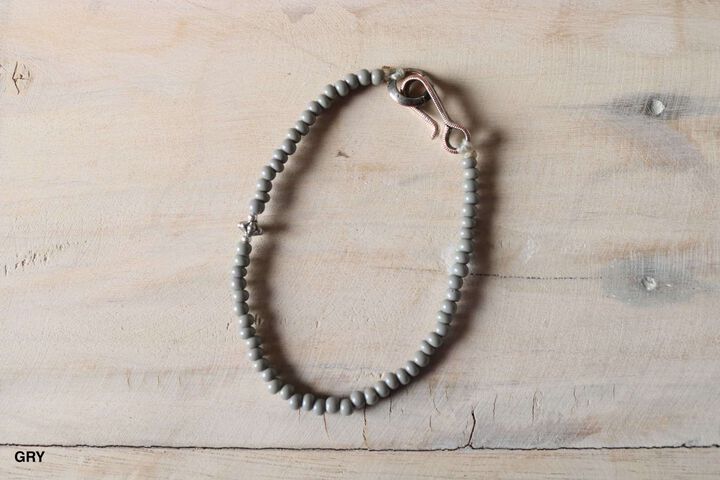 BR-8465 BEADS BRACELET (6COLORS),SAX, medium image number 3