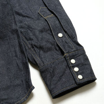 BURGUS PLUS - 8oz Denim Western Shirt - HBP-301WS-M,, small image number 4