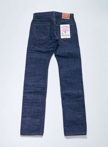 S500AX-SAKURA 18oz "AI PLUS-SAKURA" REGULAR STRAIGHT JEANS,, small image number 2