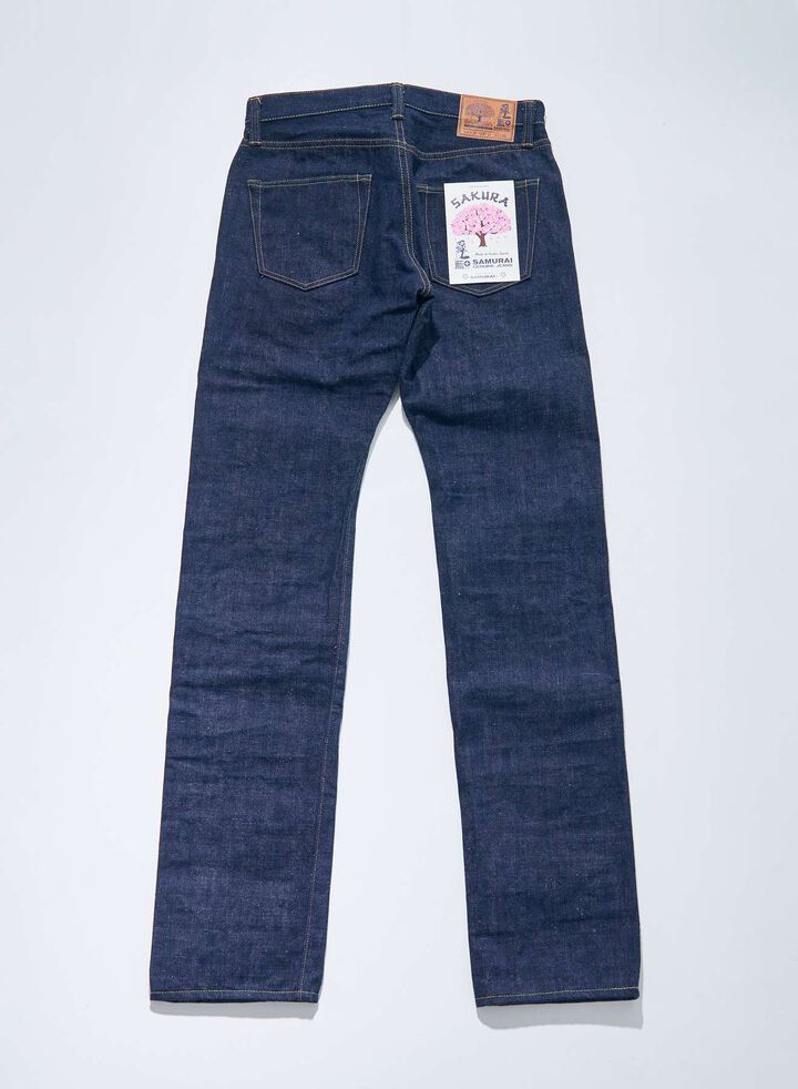S500AX-SAKURA 18oz "AI PLUS-SAKURA" REGULAR STRAIGHT JEANS,, medium image number 2