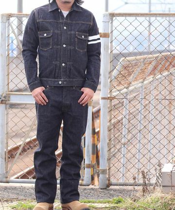 2105SP 15.7oz DOUBLE POCKET DENIM JACKET-One Washed-42,, small image number 11