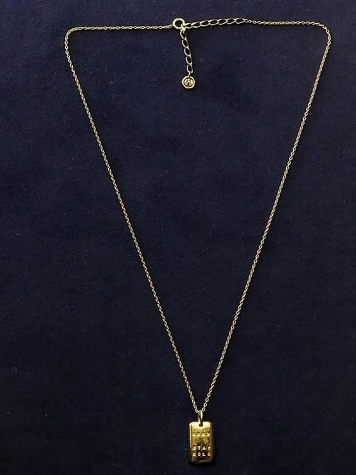 17AJK-161 999.9 Stay Gold Necklace,, medium image number 4