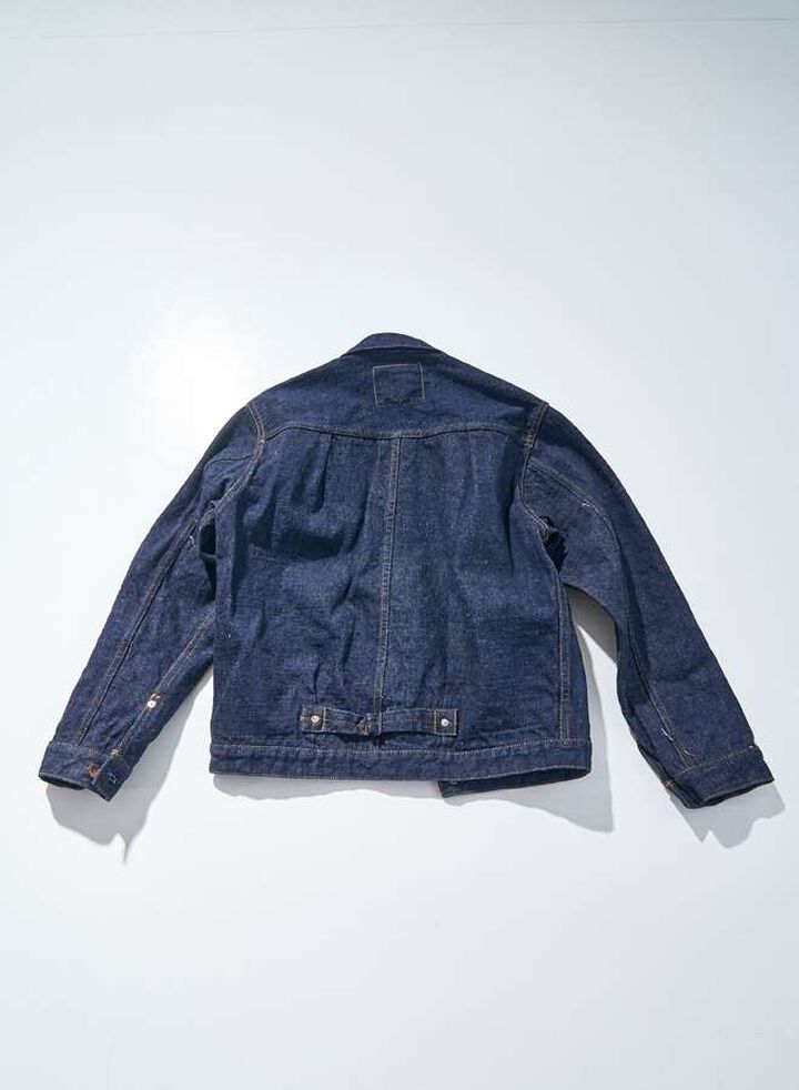 S556VX 17oz Zero+ Type 1 Denim Jacket with T-BACK spec,, medium image number 1