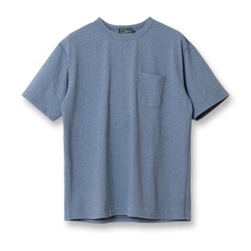 8158 UPCYCLE Indigo T-shirts,INDIGO, small image number 0