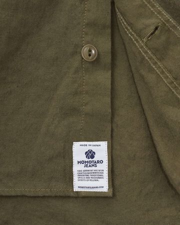 MMLS6006 LINEN L/S SHIRT,KHAKI BEIGE, KHAKI BEIGE, KHAKI BEIGE, small image number 8