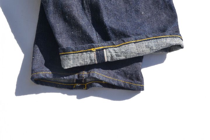 S310SPⅡ 17oz "ZERO" Series Jeans Short Pants One washed,INDIGO, medium image number 14