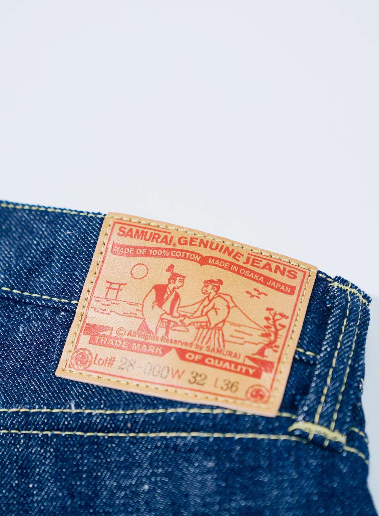 DENIMIO | S2000HXII 15.8oz Samurai Cotton GL3 Selvedge Denim RELAX 