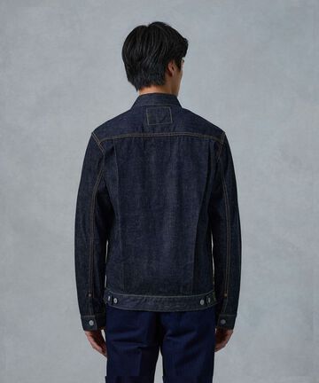 MXOT1104 13OZ SELVEDGE DENIM DOUBLE POCKET JACKET,INDIGO, small image number 3
