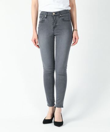 UP119302IS MAURIAT Skinny ISKO Stretch Denim-BLK-0,BLK, small image number 1