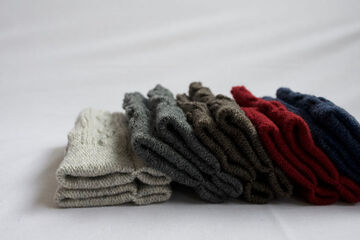 NK0113F Wool Hand Warmer CHARCOAL,CHARCOAL, small image number 2