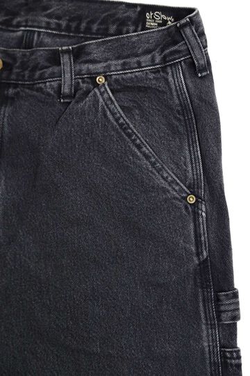 01-5328 DAD’S FIT PAINTER PANTS (D61S BK DENIM STONE),, small image number 5