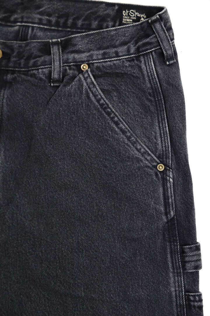 01-5328 DAD’S FIT PAINTER PANTS (D61S BK DENIM STONE),, medium image number 5