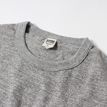 BR11000 Loop Wheel Crew Neck T-Shirt-WHITE-Ｍ,WHITE, small image number 24