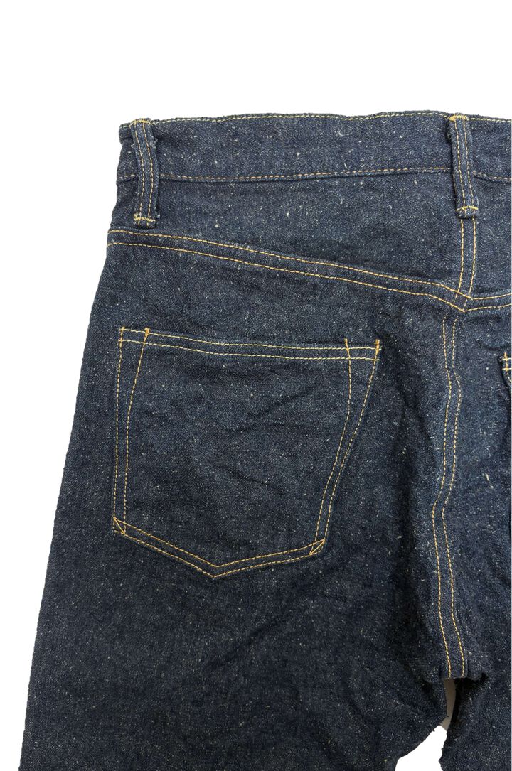 ONI200CCD-GOLV 15oz Crushed Concrete Denim Weft: Grayish Olive Kabuki Selvedge Wide Straight,, medium image number 3