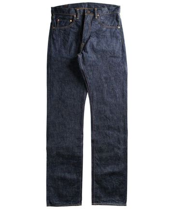 G014-MZ 14.7oz Copper Label Deep Colored Selvedge denim Slim Tapered Zipper fly-One Wash-28,, small image number 7