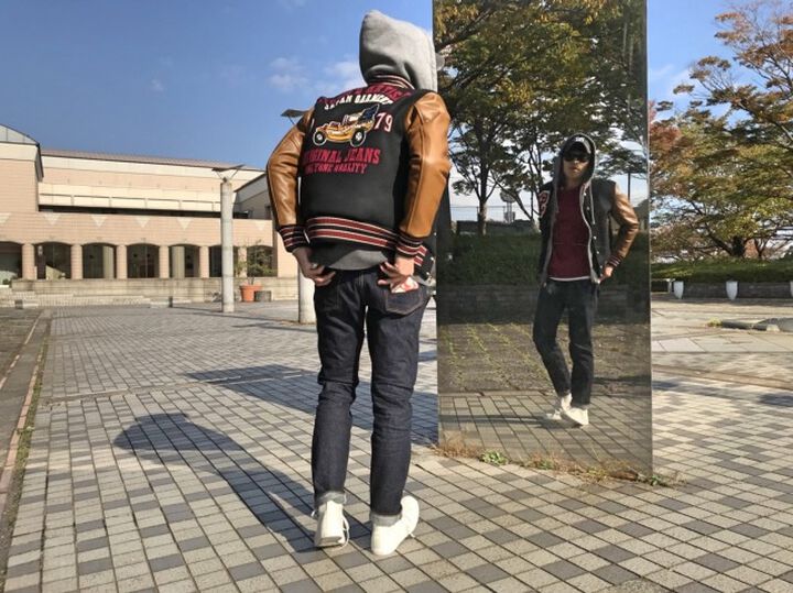 891 &nbsp;Selvedge5 pocket tapered zip fly denim pants (&nbsp;One Washed),, medium image number 14