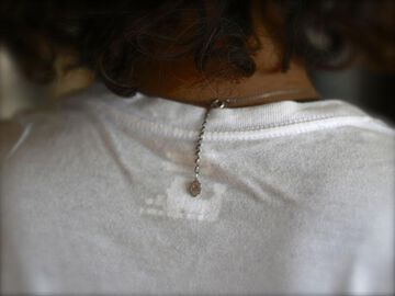 17AAS-105 Small Mary Necklace -Onyx-,, small image number 2