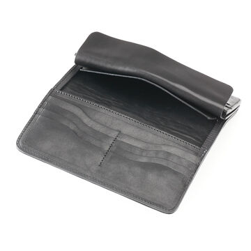 PR-IC02 (REDMOON) Long Wallet (3 COLORS),SADDLELEATHER BLACK, small image number 6