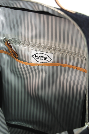 K-9 Backpack-DENIM x Vegetable Tanned Leather,DENIM x Vegetable Tanned Leather, small image number 5