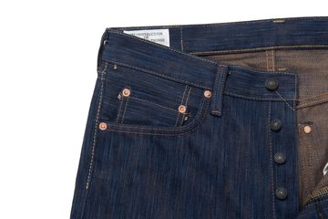 D1905 15oz Awa Sho-ai Kakishibu Jeans Regular Straight,, small image number 4