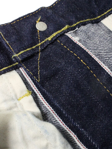 HAND ROOM 8071-1406 13.5oz Supima x U.S. Cotton 5 Pocket Jeans (Slim Fit),, small image number 4