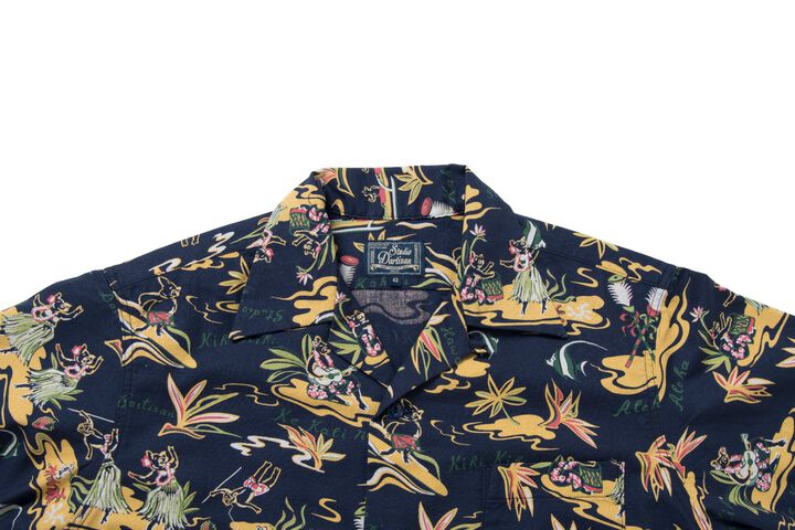 5692 Hawaiian Shirts -YELOW-38,YELOW, medium image number 7
