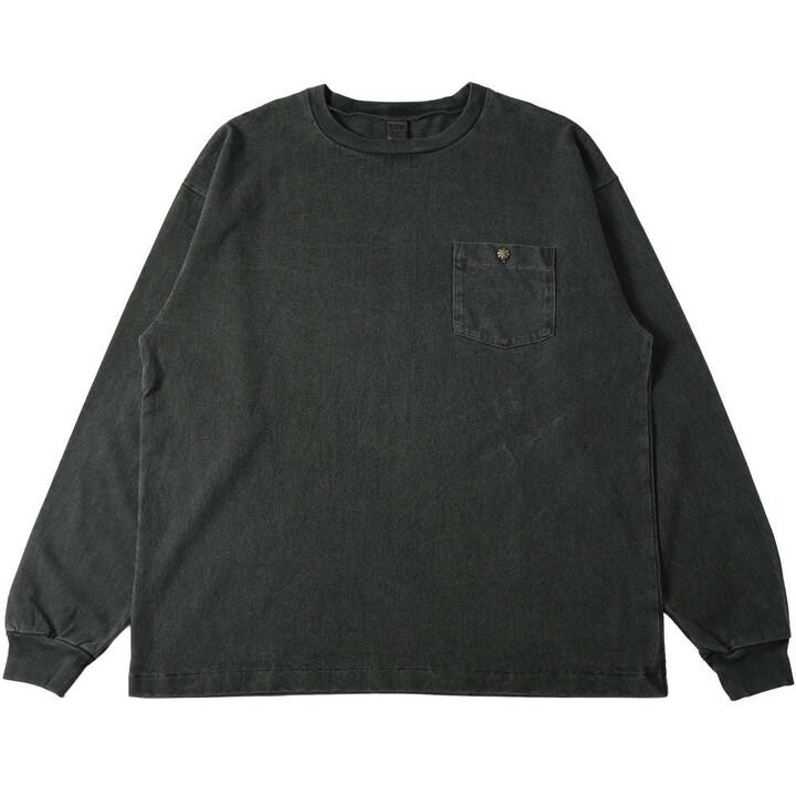 BR-25315 BIG COZUN 14/- COZUN Apollo Concho 9 sleeves T-Shirt 【Button Works】,BLACK, medium image number 0