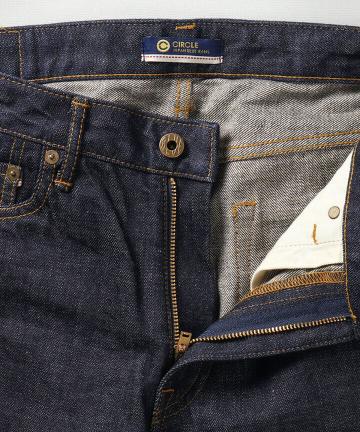 J404 CIRCLE  12.5oz African cotton vintage Selvedge classic straight(One washed),, medium image number 4